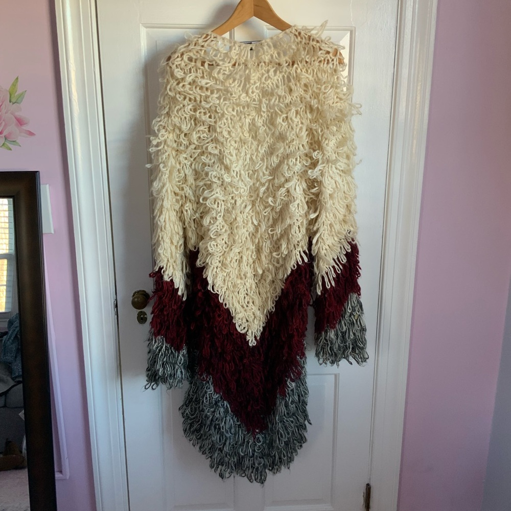 Codigo Multicolor Looped Knit Sweater Duster - Picture 2 of 6